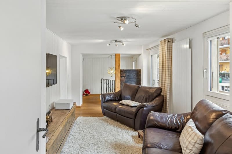 Ma Retraite - Chalet rénové avec jardin au centre de Chesières (13)