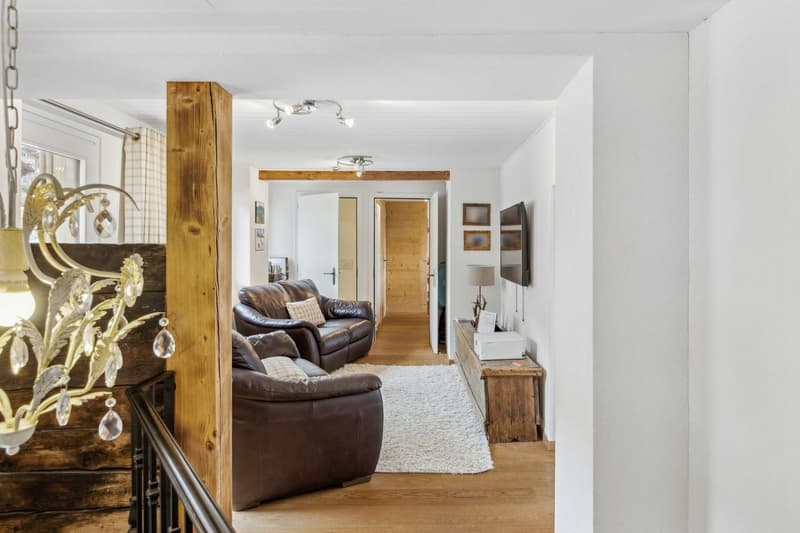Ma Retraite - Chalet rénové avec jardin au centre de Chesières (13)
