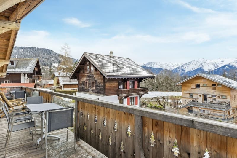 Ma Retraite - Chalet rénové avec jardin au centre de Chesières (4)