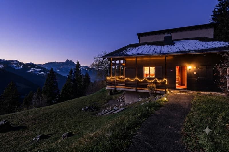 Chalet mitoyen en triplex 4 chambres situé à 200m du téléski (2)