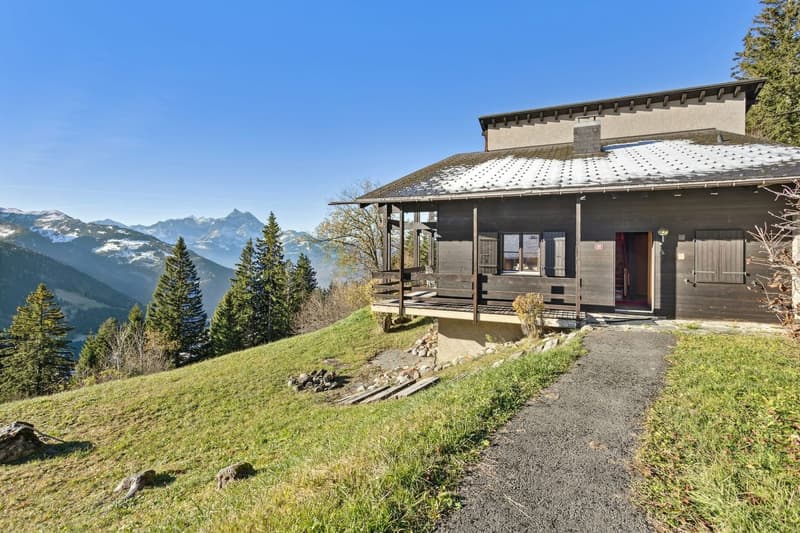 Chalet mitoyen en triplex 4 chambres situé à 200m du téléski (4)