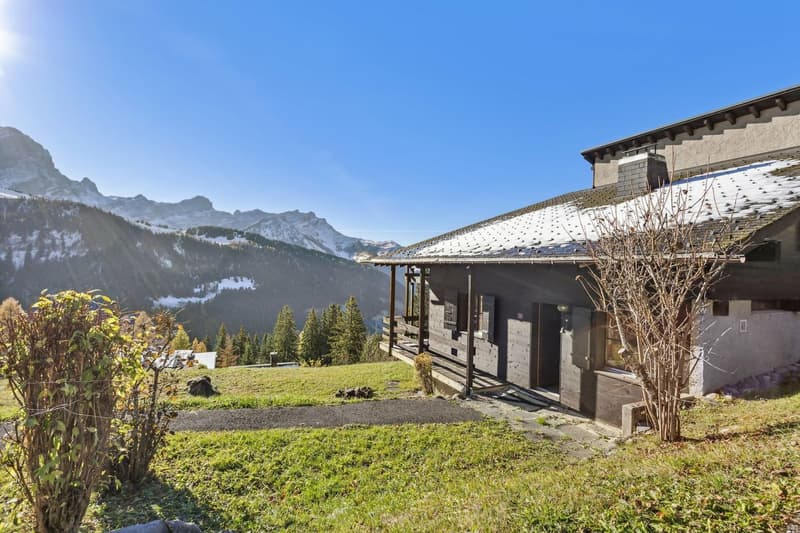 Chalet mitoyen en triplex 4 chambres situé à 200m du téléski (9)