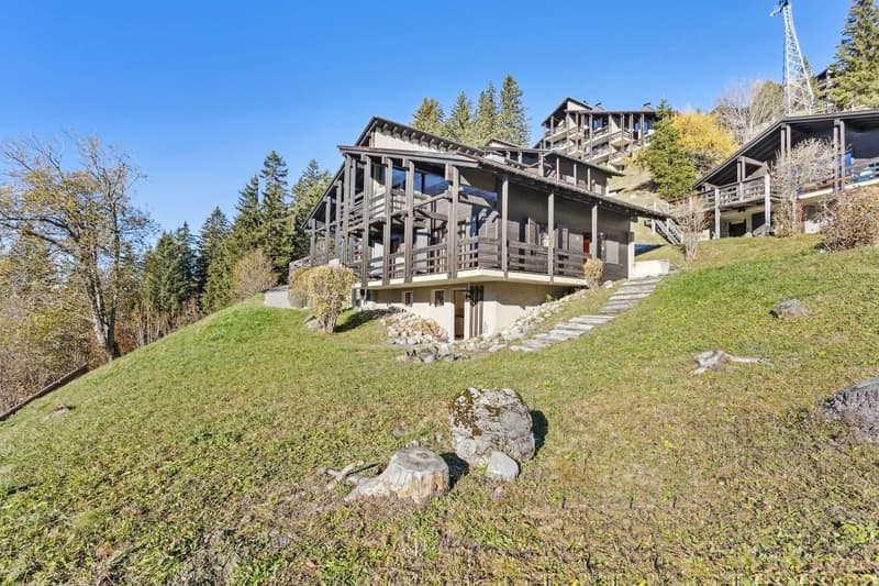 Chalet mitoyen en triplex 4 chambres situé à 200m du téléski (2)