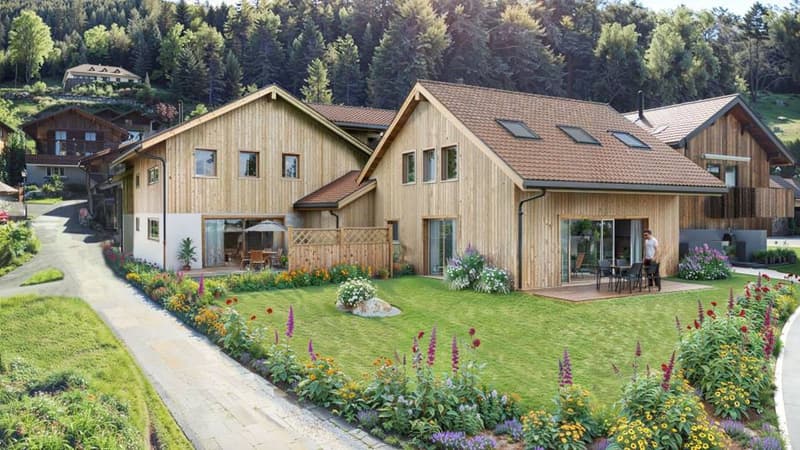 Maisons villageoises de standing à Fenalet-sur-Bex (11)