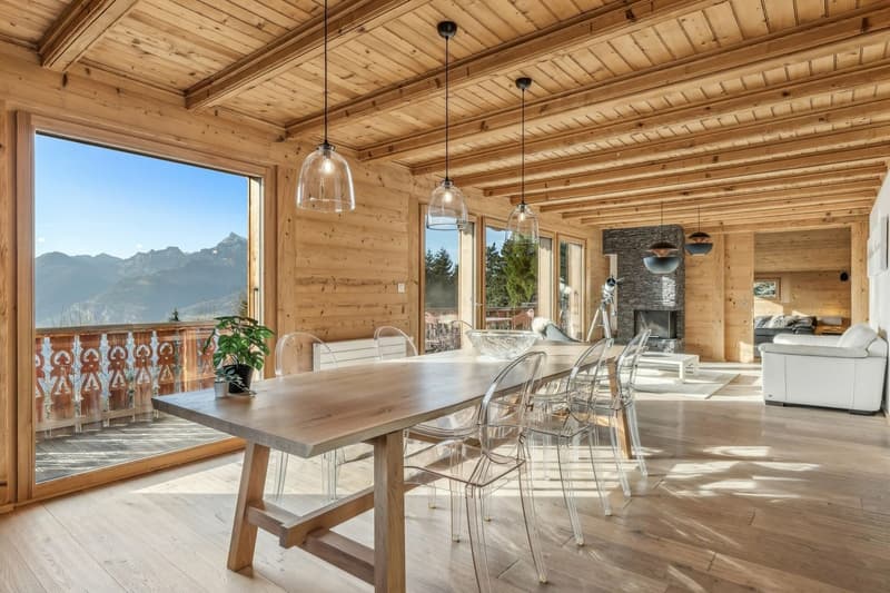 Chalet L'Etoile des Alpes, vue panoramique, proche des commodités (10)