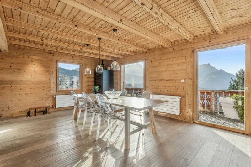 Chalet L'Etoile des Alpes, vue panoramique, proche des commodités (7)