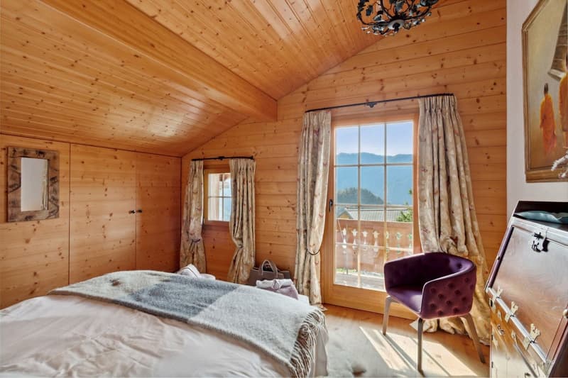 Chalet avec home cinema /  jacuzzi intérieur / Vue panoramique (13)