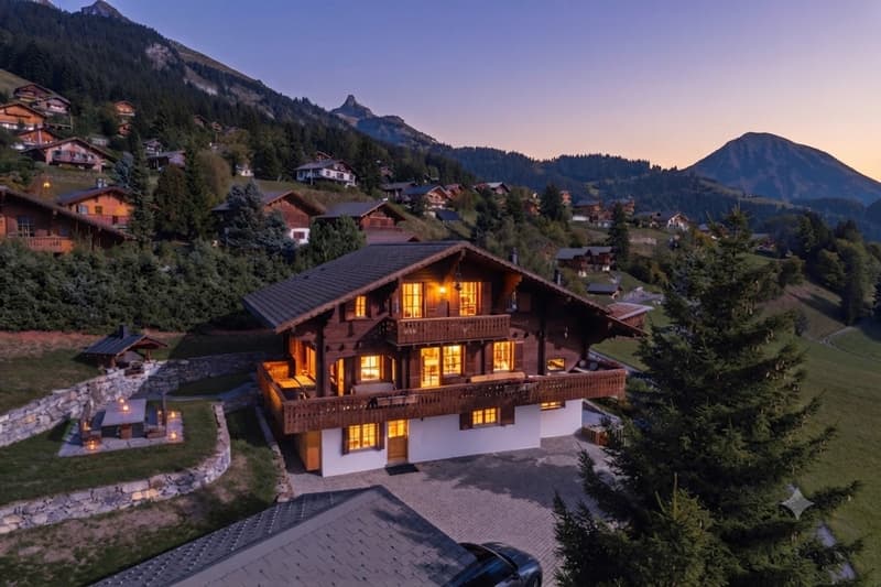 Chalet avec home cinema / jacuzzi intérieur / Vue panoramique (2)