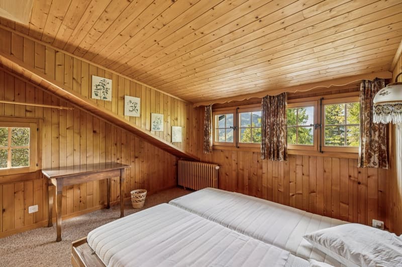 Spacieux chalet de 4 appartements avec vue spectaculaire et grand jard (7)