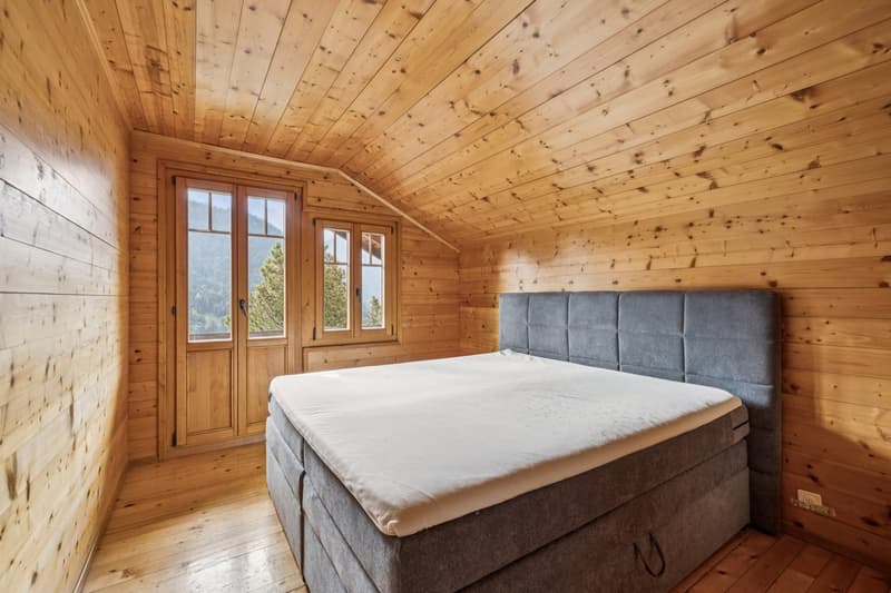 Spacieux chalet de 4 appartements avec vue spectaculaire et grand jard (10)
