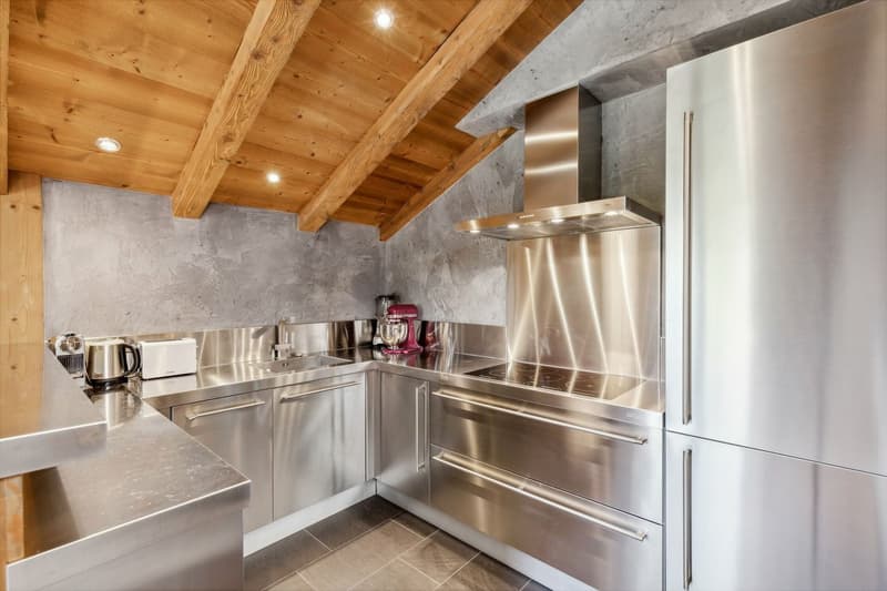 Splendide duplex 3.5p en attique avec balcon, vue magnifique ! Ski-in/ (7)