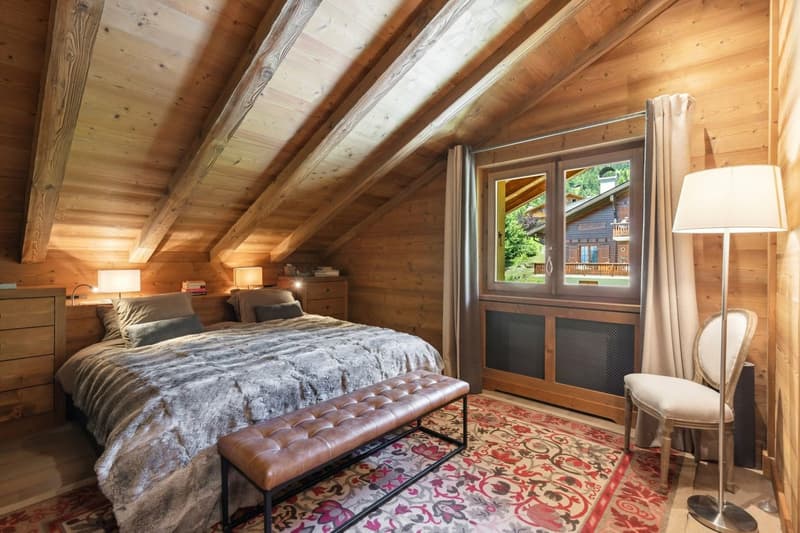 Splendide duplex 3.5p en attique avec balcon, vue magnifique ! Ski-in/ (9)