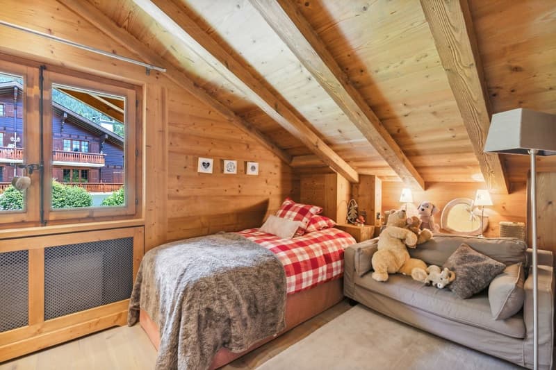 Splendide duplex 3.5p en attique avec balcon, vue magnifique ! Ski-in/ (13)