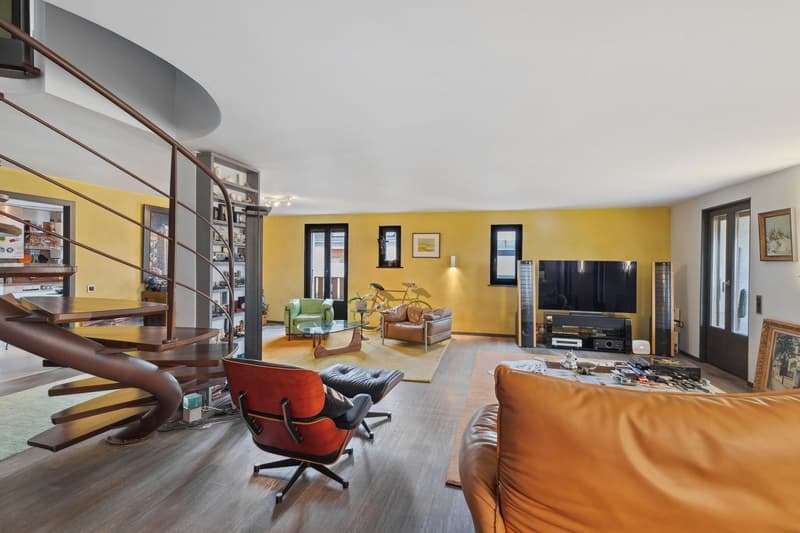 Élégant duplex aux volumes généreux, entouré de nature (8)