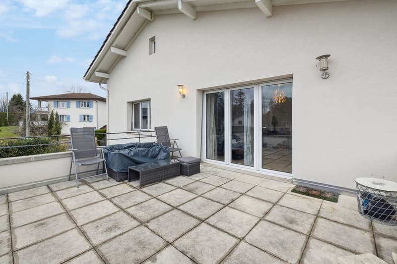 terrasse à l étage