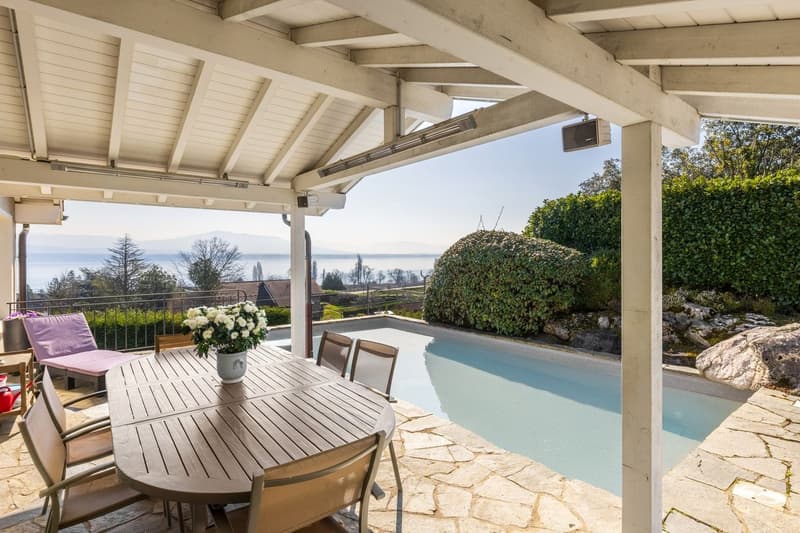 Villa avec vue sur le lac et les Alpes (4)