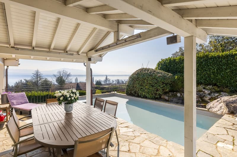 Villa avec vue sur le lac et les Alpes (4)