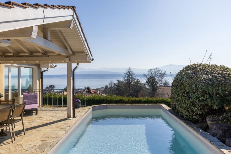 Villa avec vue sur le lac et les Alpes (3)