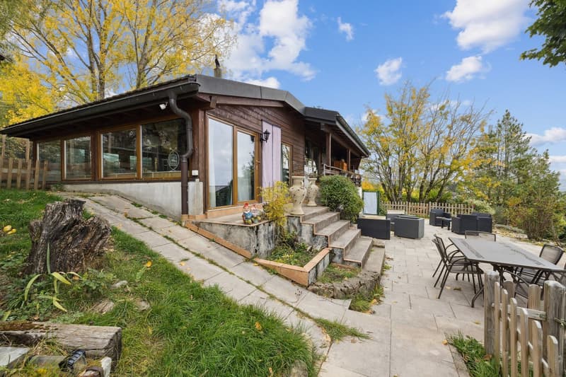 Chalet individuel, au calme avec vue lac (5)