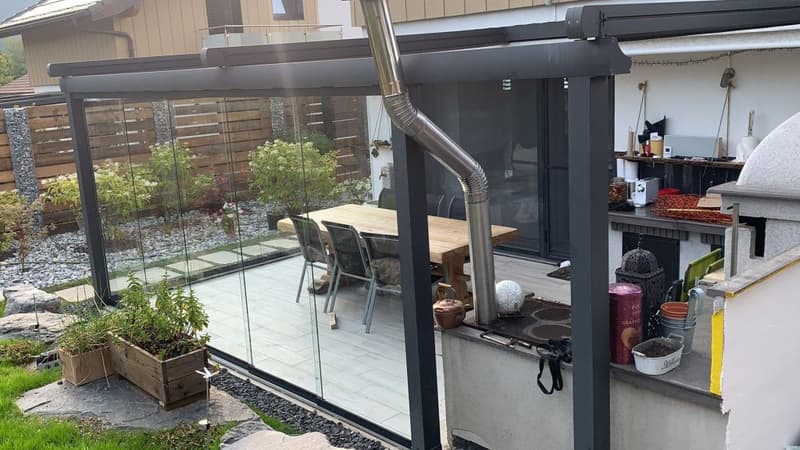 Pergola bioclimatique