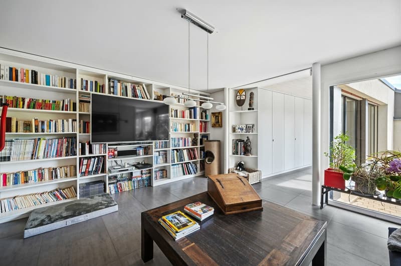 Villa contemporaine avec vue sur le lac et les Alpes (9)