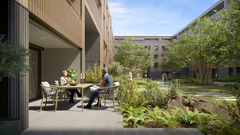 Appartement de 3.5 pièces au rez-de-chaussée avec terrasses (4)