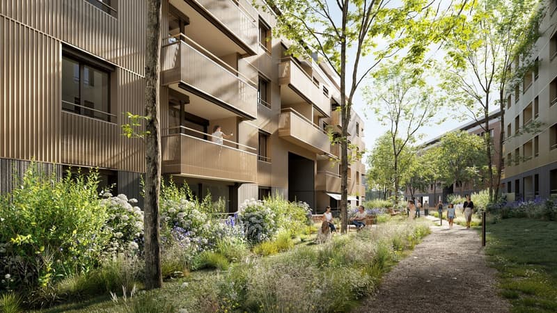 Appartement de 3.5 pièces au rez-de-chaussée avec terrasses (5)