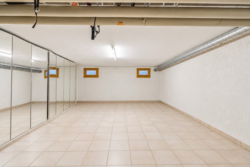 grande pièce sous sol