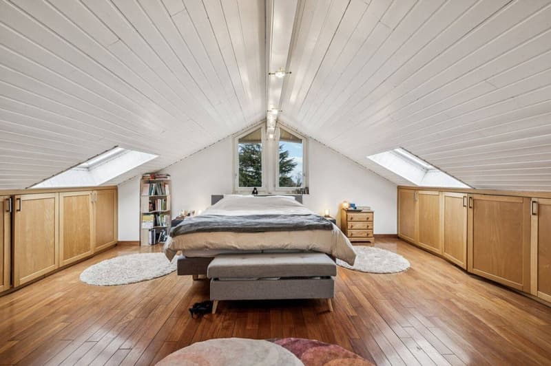 Élégante maison jumelée, cadre verdoyant à Corsier (11)