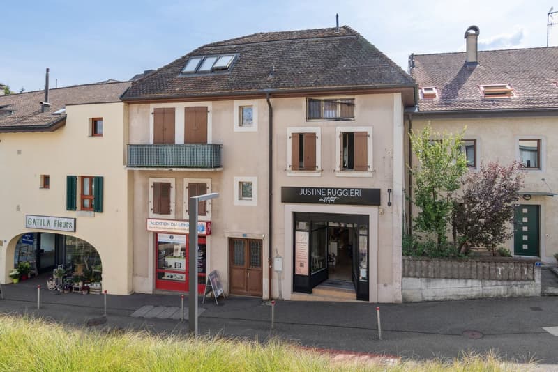 Exclusivité : Lot de deux arcades à Versoix (2)