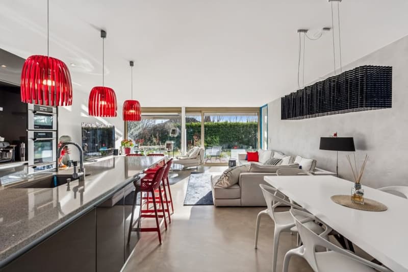 Champel Superbe duplex de 6 pièces avec jardin (4)