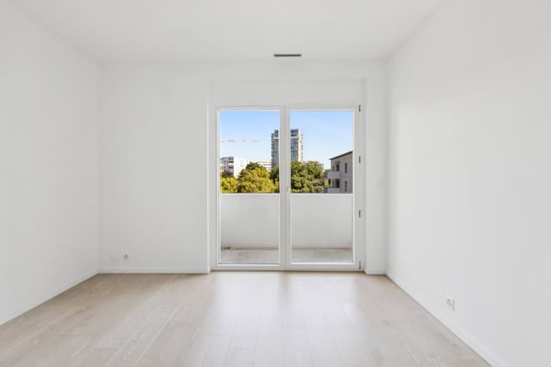 La grande suite parentale avec son balcon privatif