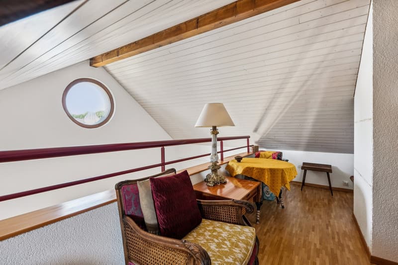 En exclusivité ! Duplex de charme en campagne genevoise (13)