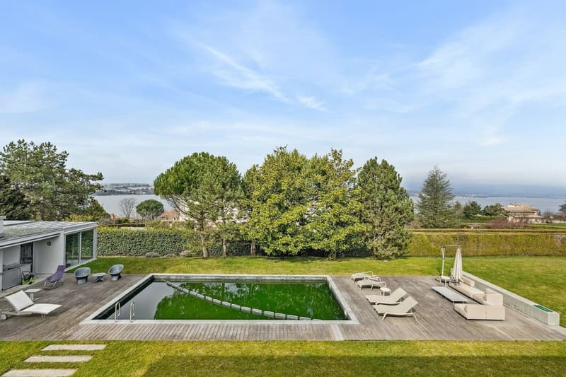 Villa contemporaine avec vue lac (1)