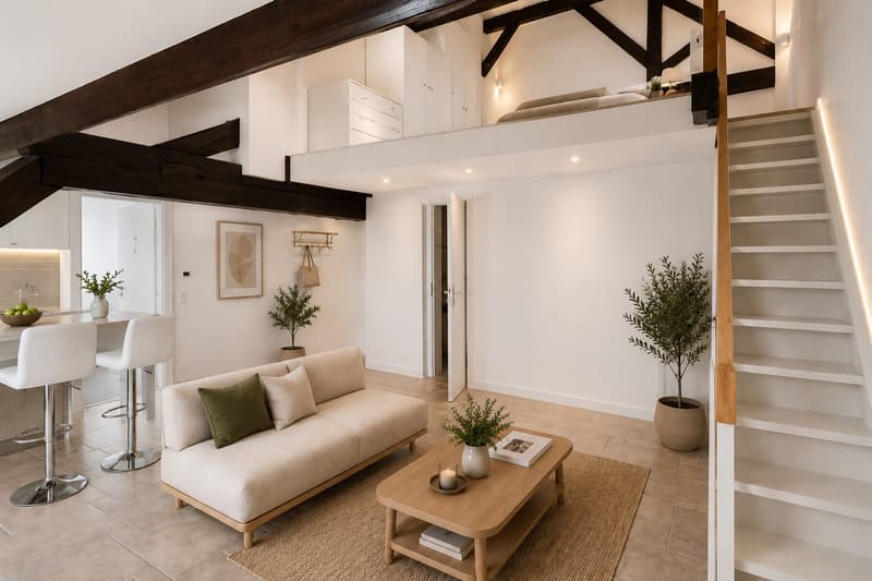 Appartement de charme en duplex avec jardin privatif (1)