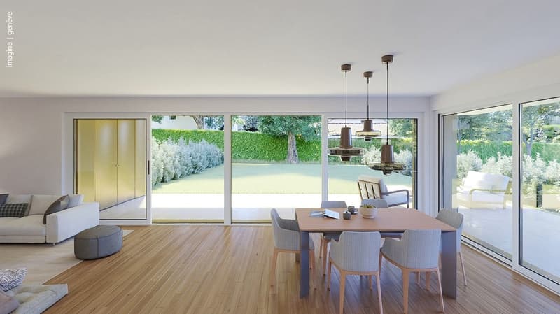 Appartement de 5.5 pièces avec jardin de 230.5 m² (1)
