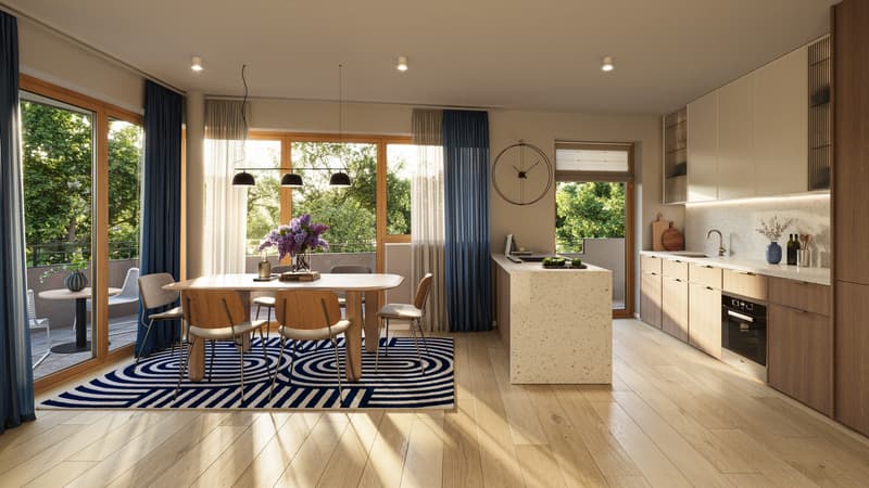 Appartement de 5 pièces au rez-de-chaussée - Lot C-01 (3)