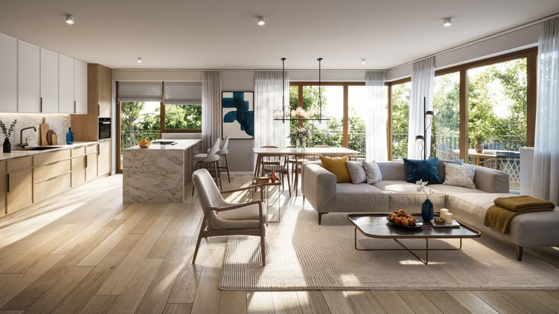 Appartement de 5 pièces au 1er étage - Lot C-11 (4)