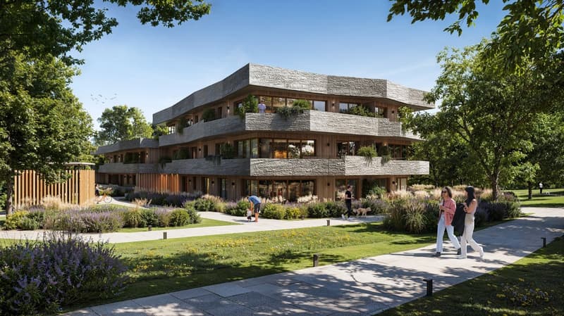 Appartement de 5 pièces au rez-de-chaussée - Lot C-21 (1)