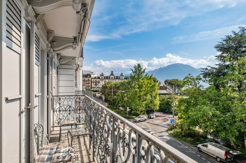 A deux pas du lac !  Luxueux appartement avec vue au coeur de Montreux (2)