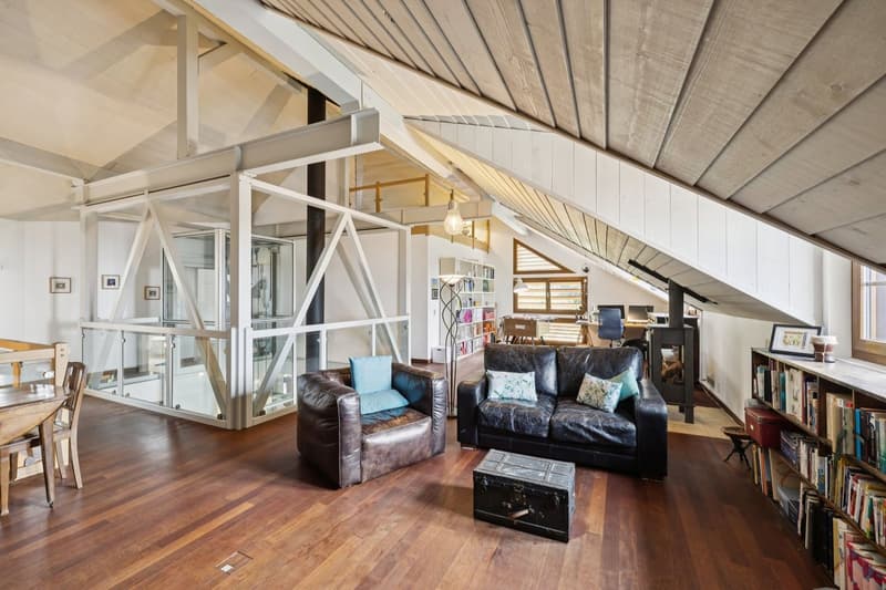 Villa unique dans son style avec espaces, grands volumes et vue lac (11)