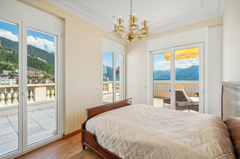 Exclusivité Sotheby's ! Luxueux penthouse dans Montreux centre (11)