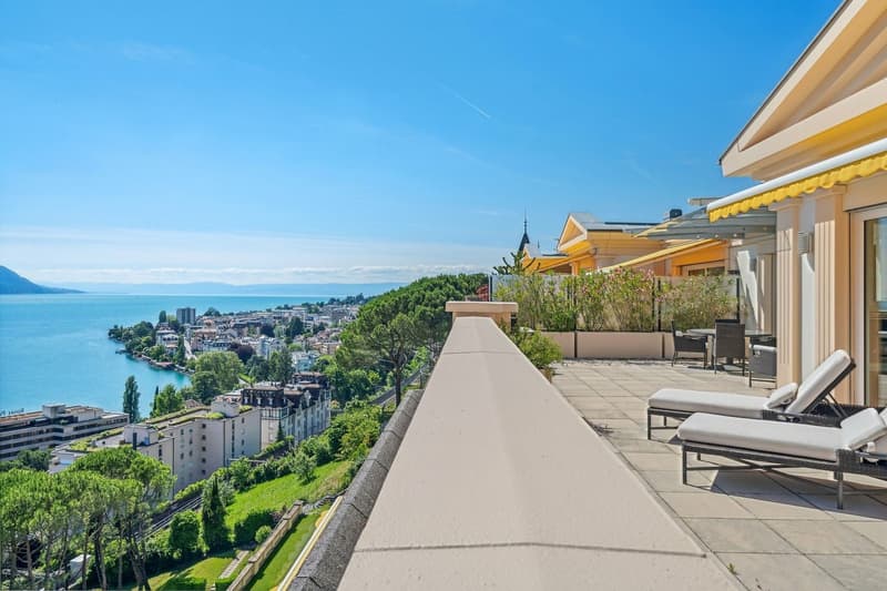 Exclusivité Sotheby's ! Luxueux penthouse dans Montreux centre (4)