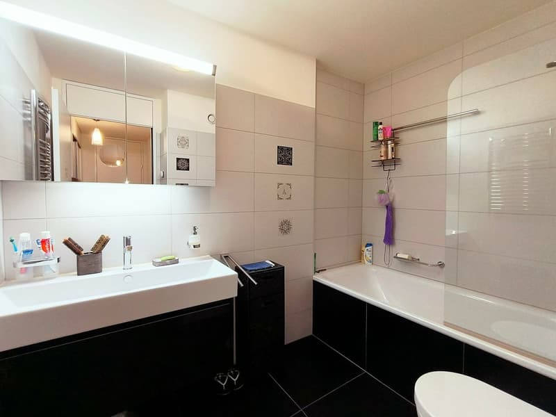Appartement récent avec grande terrasse et balcon au centre-ville (8)