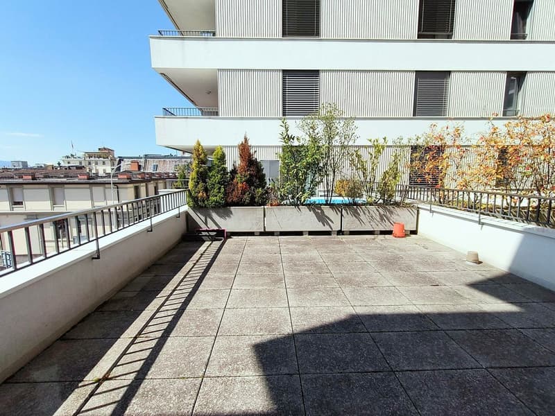 Appartement récent avec grande terrasse et balcon au centre-ville (5)