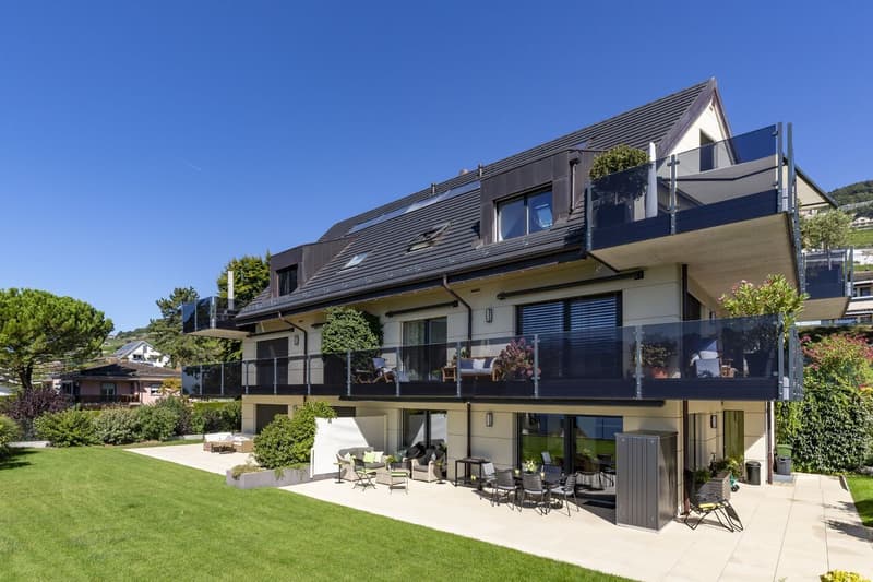 Spacieux rez-de-jardin avec vue lac et finitions haut de gamme (12)