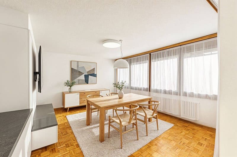 Spacieux appartement de 4,5 pièces en rez-de-jardin (2)