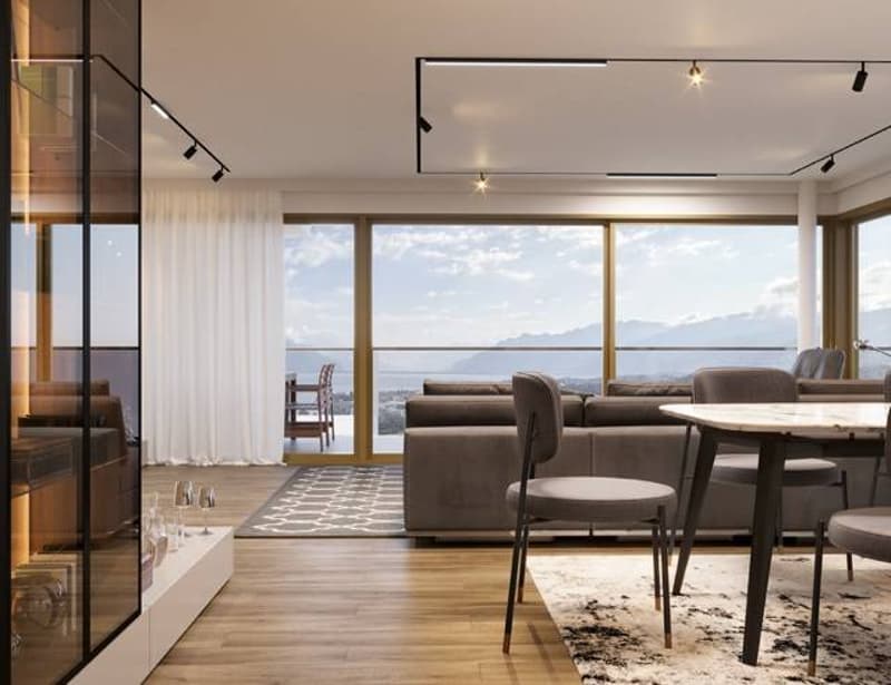 Magnifique appartement neuf de 4.5 pièces en rez-de-jardin (2)