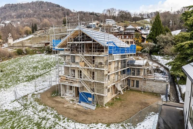 Vue drone façace
