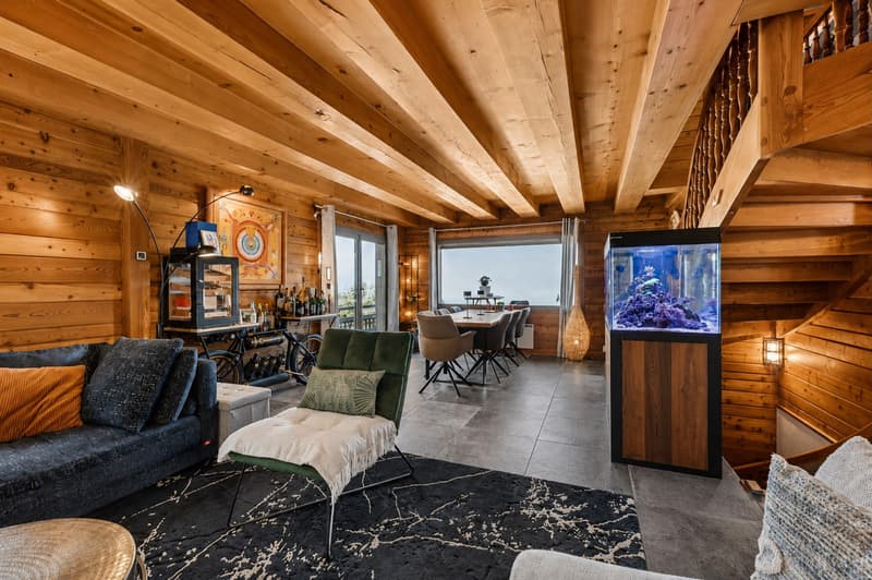 Magnifique chalet rénové avec une vue exceptionnelle (4)